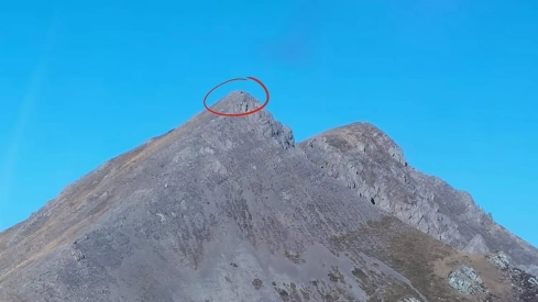 Rescatada en helicóptero una montañera en el pico Pileñes en La Uña (León)