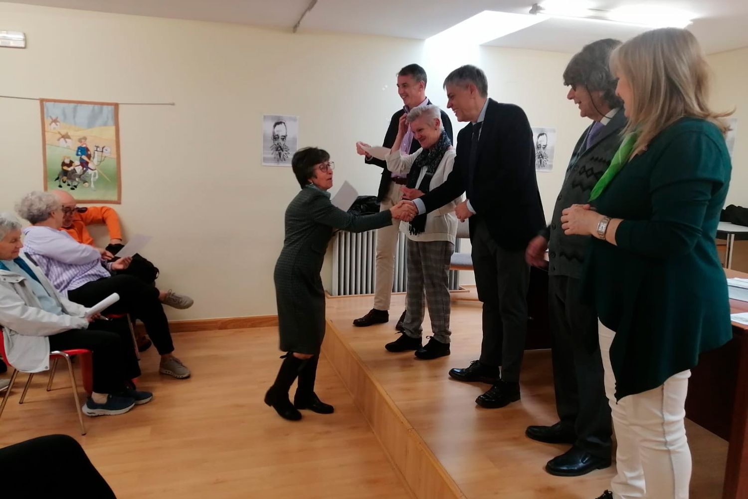 entrega diplomas taller Cervantes II entrega diplomas taller Cervantes II