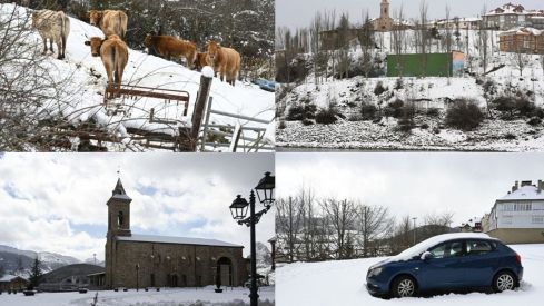 Nieve en Riaño
