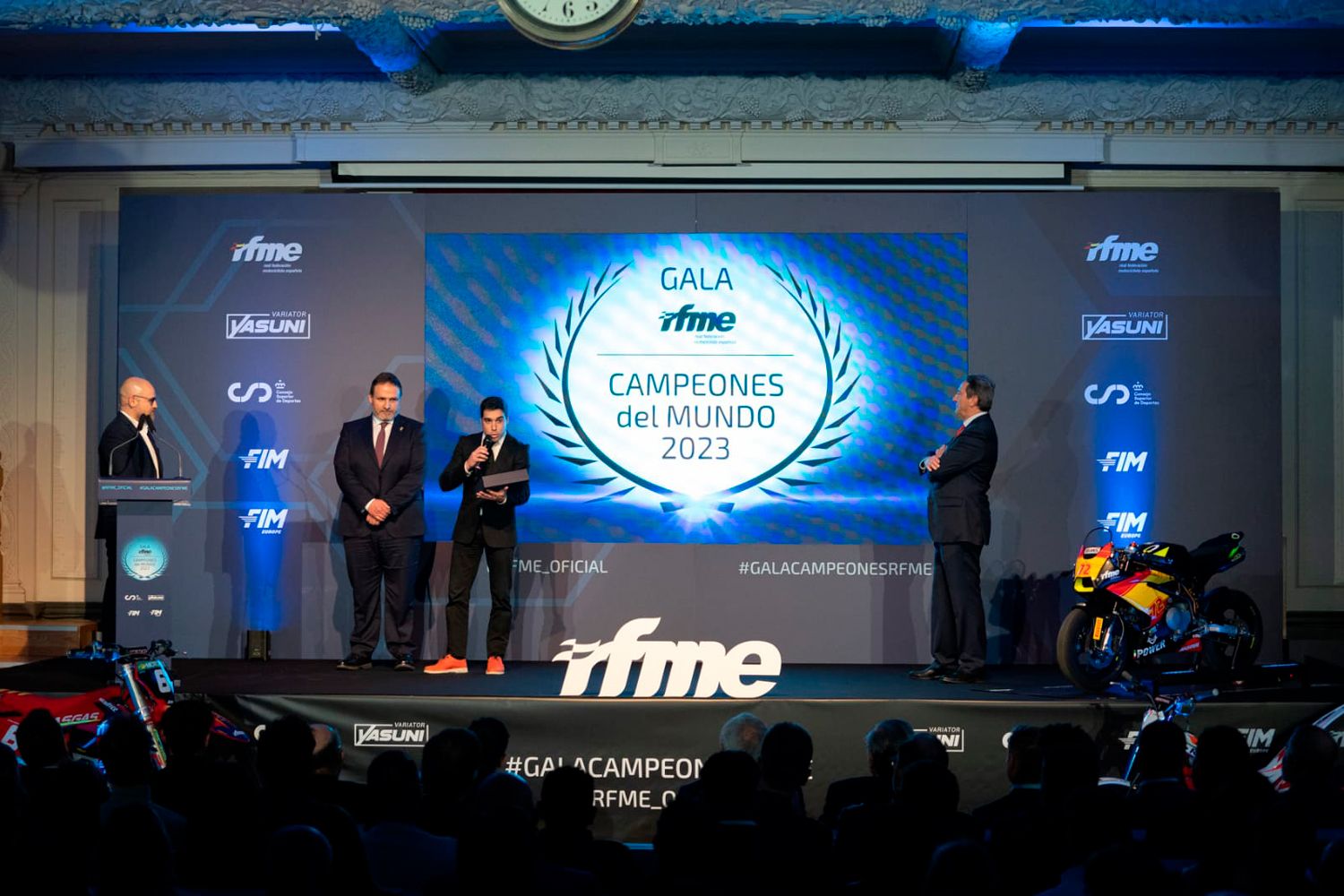 El GP de La Bañeza recibe un reconocimiento especial en la Gala 'Campeones del Mundo' de la RFME