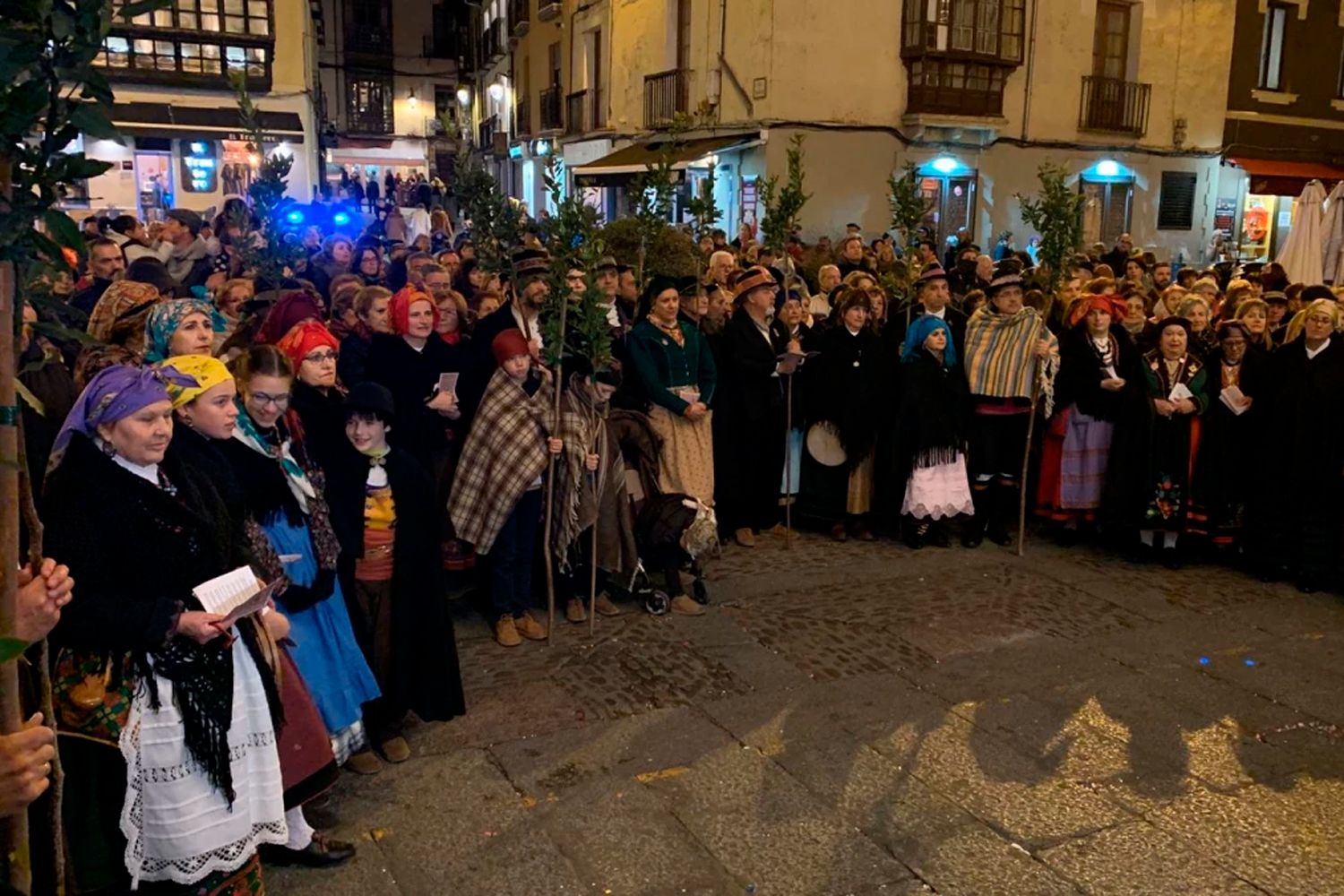 Celebración de las 'Marzas' en León