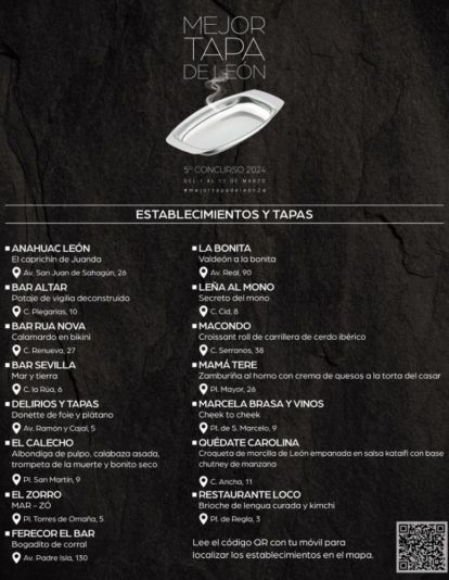 Participantes Mejor Tapa León