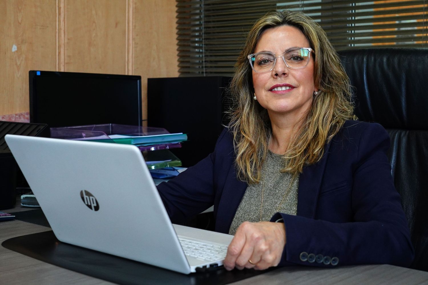 La empresaria leonesa Isabel González, gerente de la Ferretería Anibal Reyma