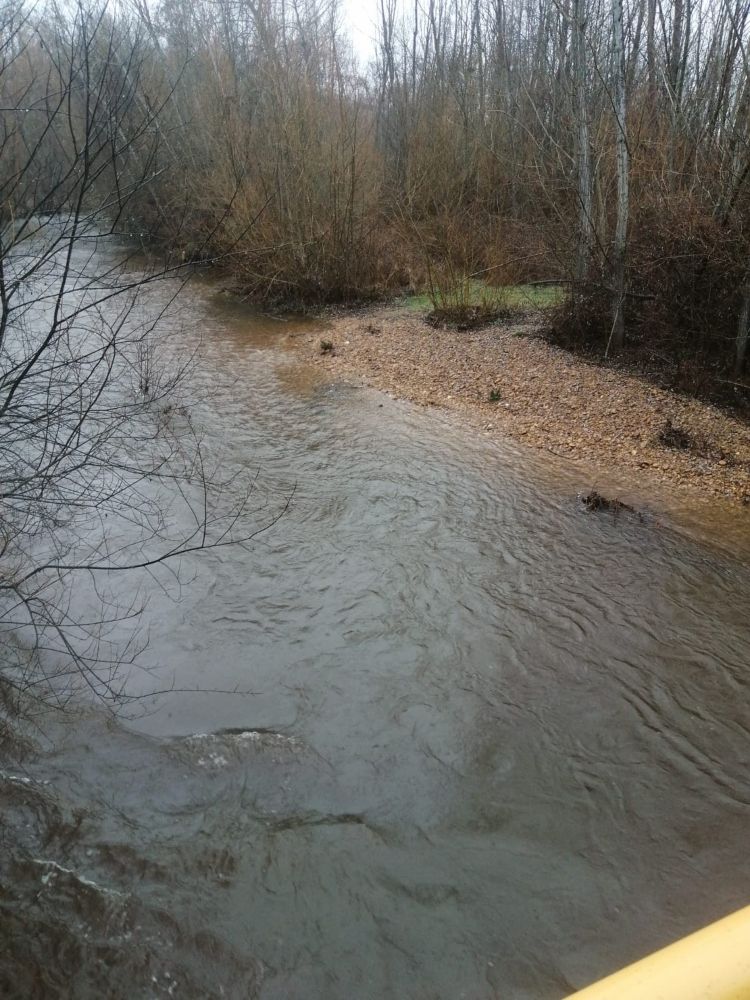 Los vecinos de Villaobispo de Otero (León) exigen la limpieza del río Tuerto para evitar más inundaciones