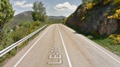 Un autocar con 31 personas sale de la vía en Boñar (León) por hielo en la calzada