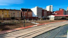 Las obras del entorno de la Estación de Matallana de León ya ven la luz