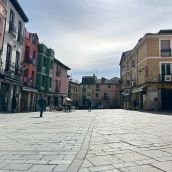 Plaza San Martín, corazón del barrio Húmedo de León 