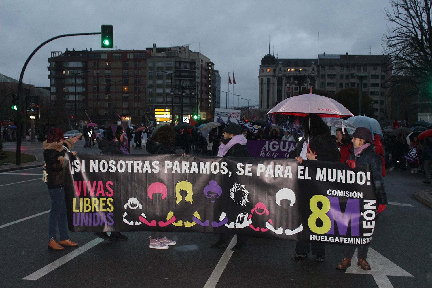 Manifestaciones del 8M en León13