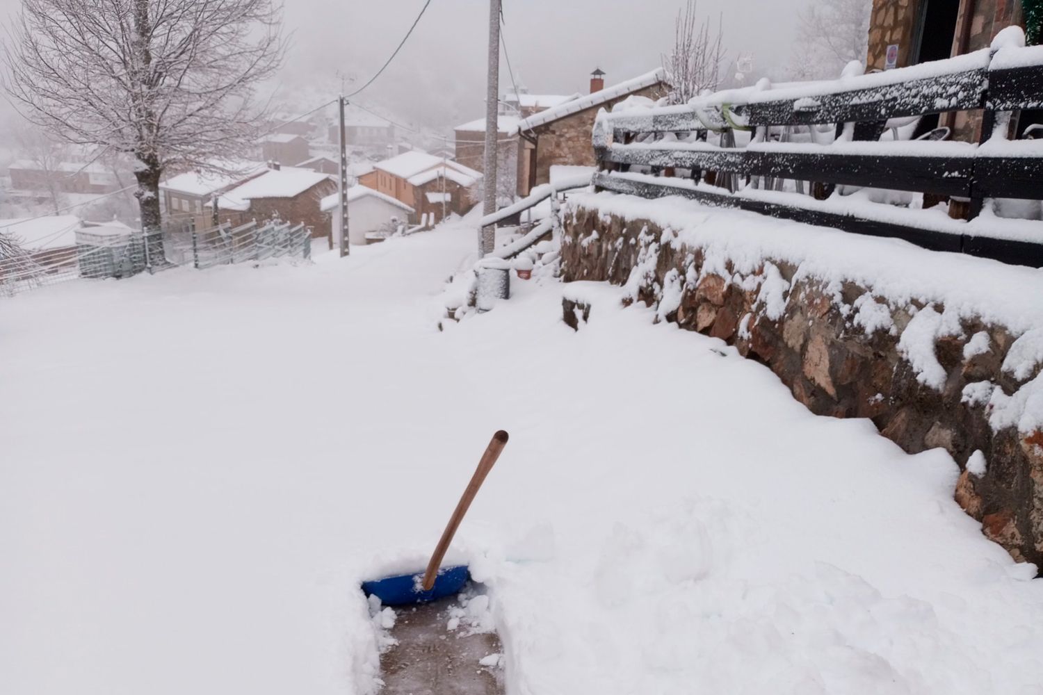 nieve en ferreras del puerto 3