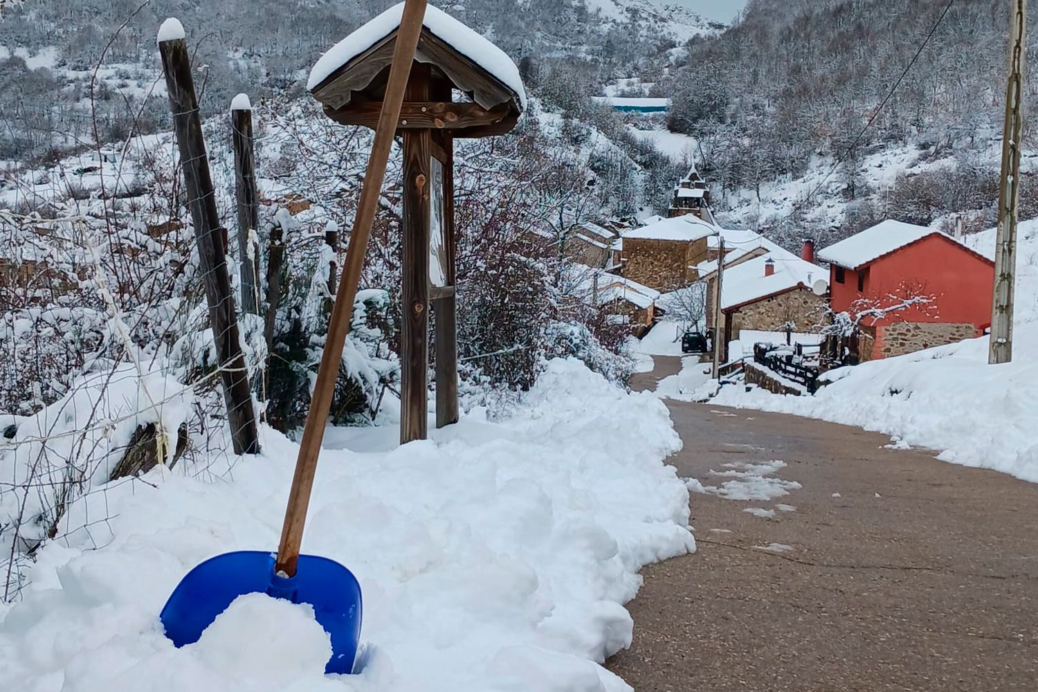 nieve en ferreras del puerto 7