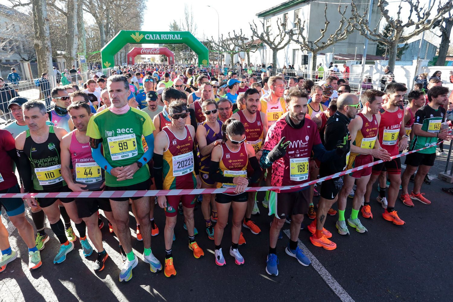 Salida de la Media Maratón de LEón en 2023