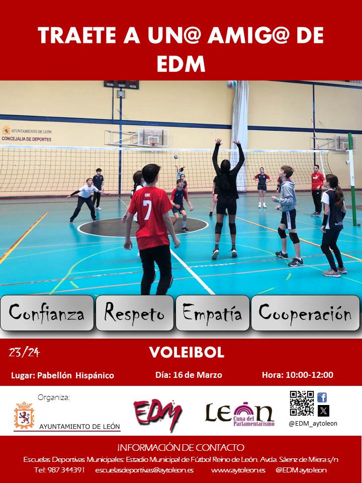 Traete un amig@ de EDM. 16 03 2024 Traete un amig@ de EDM. 16 03 2024