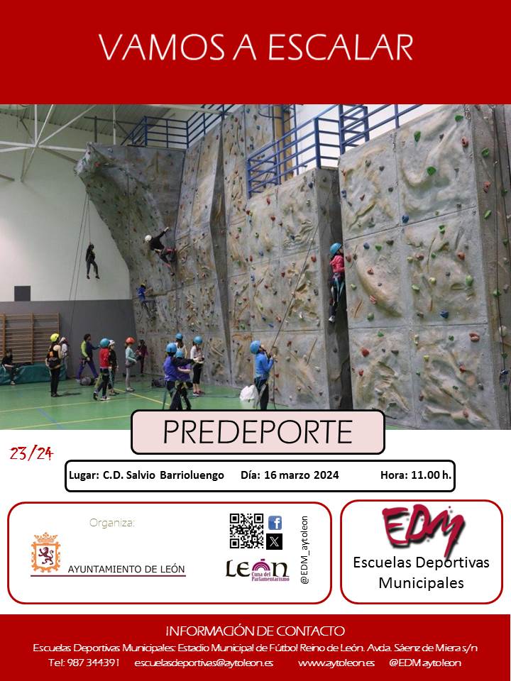 Vamos a escalar. 16 3 2024 Vamos a escalar. 16 3 2024