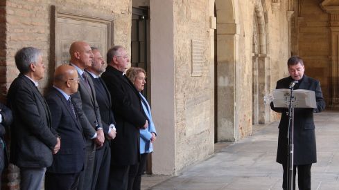 Inauguración de la exposición sobre las Cortes de 1188 en el Museo de San Isidoro Inauguración de la exposición sobre las Cortes de 1188 en el Museo de San Isidoro