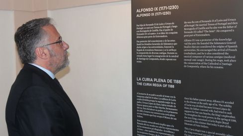Inauguración de la exposición sobre las Cortes de 1188 en el Museo de San Isidoro Inauguración de la exposición sobre las Cortes de 1188 en el Museo de San Isidoro
