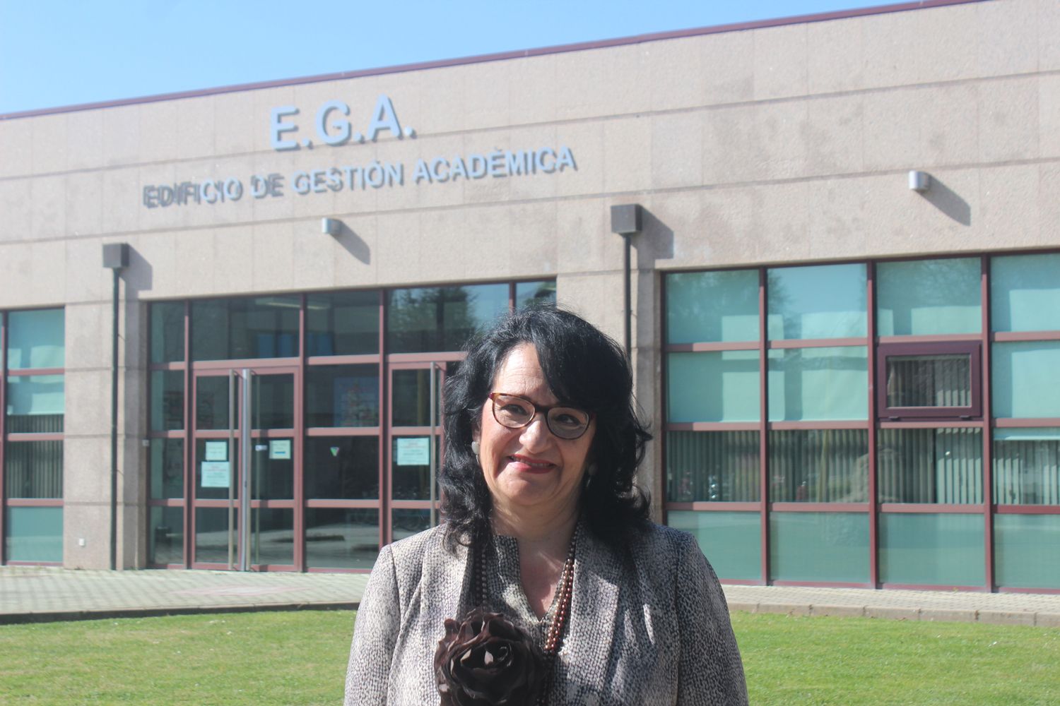 Teresa Mata, la tercera candidata a Rectora, presenta su propuesta "para mejorar la vida de la comunidad universitaria" 