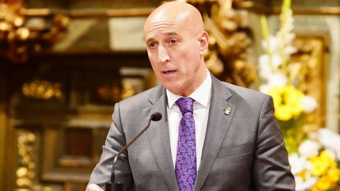 Entrega del Personaje Singular de la Semana Santa de León | Campillo / ICAL. Entrega del Personaje Singular de la Semana Santa de León | Campillo / ICAL.