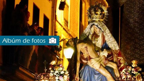 Procesión de “La Dolorosa” en León