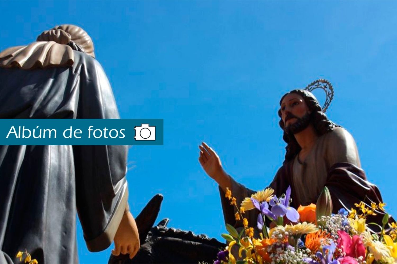 La Borriquilla y las palmas toman las calles de León en el domingo de Ramós