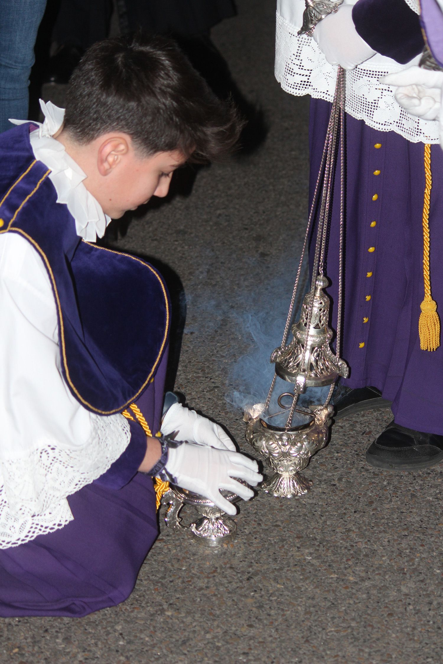 Salida de la procesión de la Pasión | José Martín