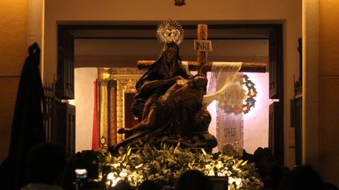 Salida de la procesión de la Pasión | José Martín