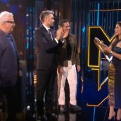 Dani Martínez regala cecina de León como premio a Hiba Abou en 'Martínez y hermanos'