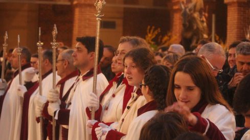 Tarde de Jueves Santo en León Tarde de Jueves Santo en León