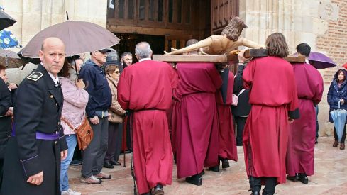 Procesión del santo Cristo del Desenclavo en León | Peio García / ICAL 