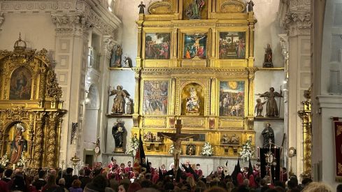Procesión del santo Cristo del Desenclavo en León