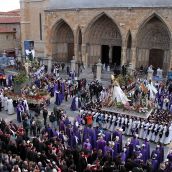 Procesión del Encuentro - Domingo de Resurreción | Peio García / ICAL.