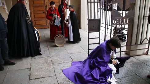 Procesión del Encuentro en León | Peio García / ICAL.