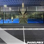 Parte de las instalación del club Padelprix Oalma León