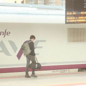 Primer viaje de la nueva línea de AVE León-Valencia