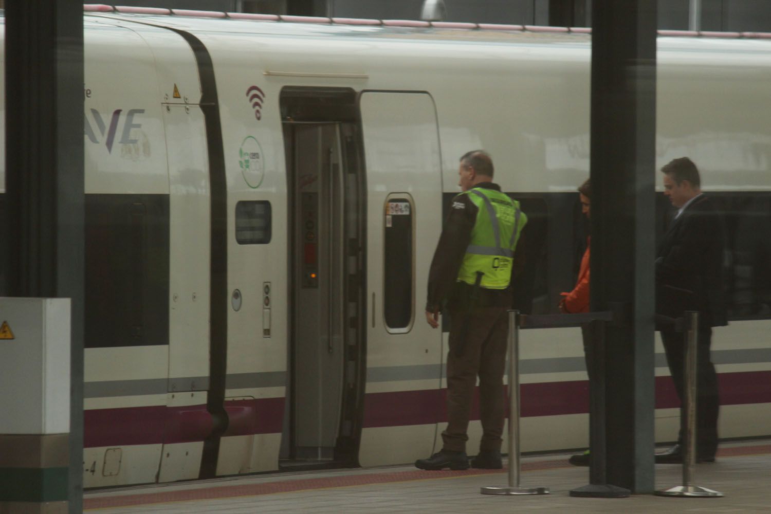 Primer viaje de la nueva línea de AVE León-Valencia