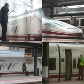 Primer viaje de la nueva línea de AVE León-Valencia