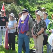 Actos de homenaje a los fusilados y del franquismo en León con motivo del aniversario de la Segunda República | Peio García / ICAL Actos de homenaje a los fusilados y del franquismo en León con motivo del aniversario de la Segunda República | Peio García / ICAL