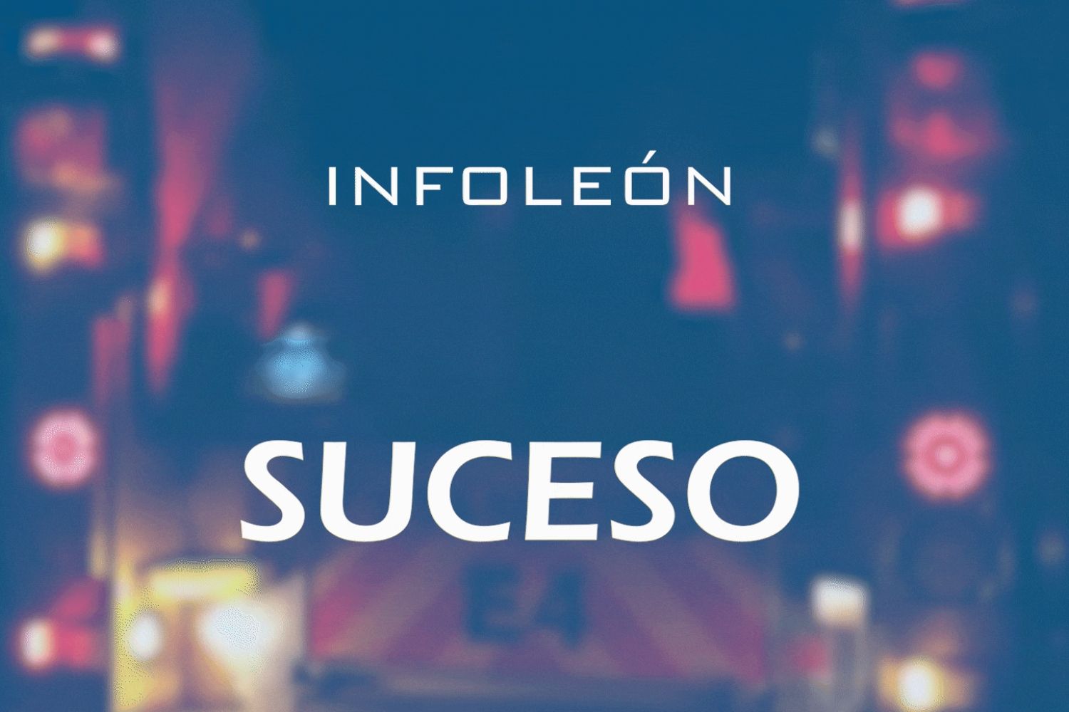 Suceso InfoLeón | Herido tras salirse de la vía con su furgoneta en Arcahueja (León)