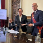 Firma del hermanamiento entre León y Viseu