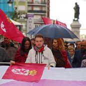 El III Caminu la Llibertá escenificará el 23 de abril la liberación de León “de las Garras de Mordor” y quemará un castillo