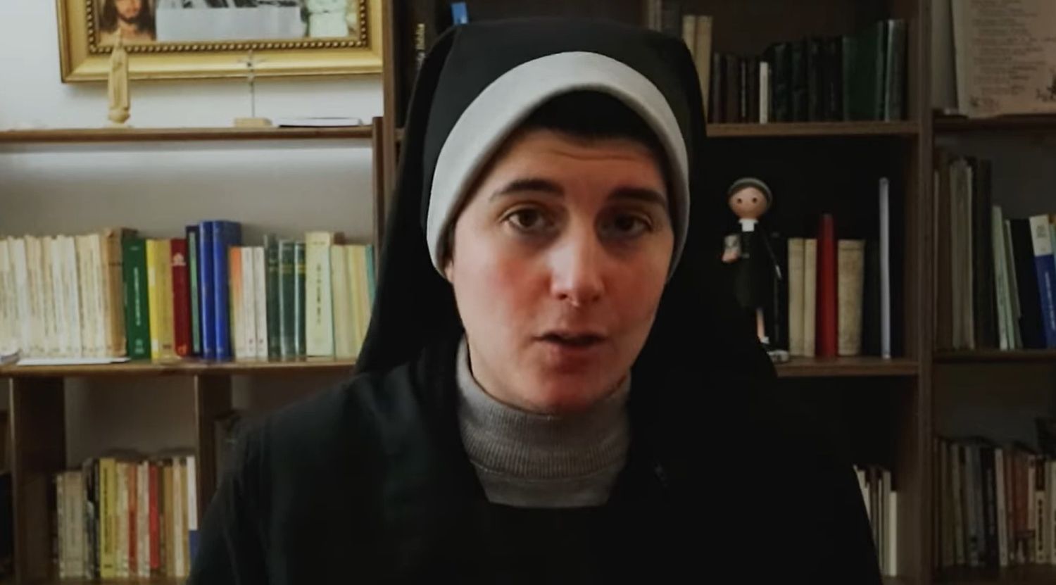 Sor Marta, una monja del Monasterio de Santa Cruz de Sahagún (León) conquista las redes sociales 