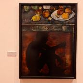 Una de las piezas de las muestras ‘Paisaje asturiano, reflexiones’ y ‘El bodegón como inspiración’