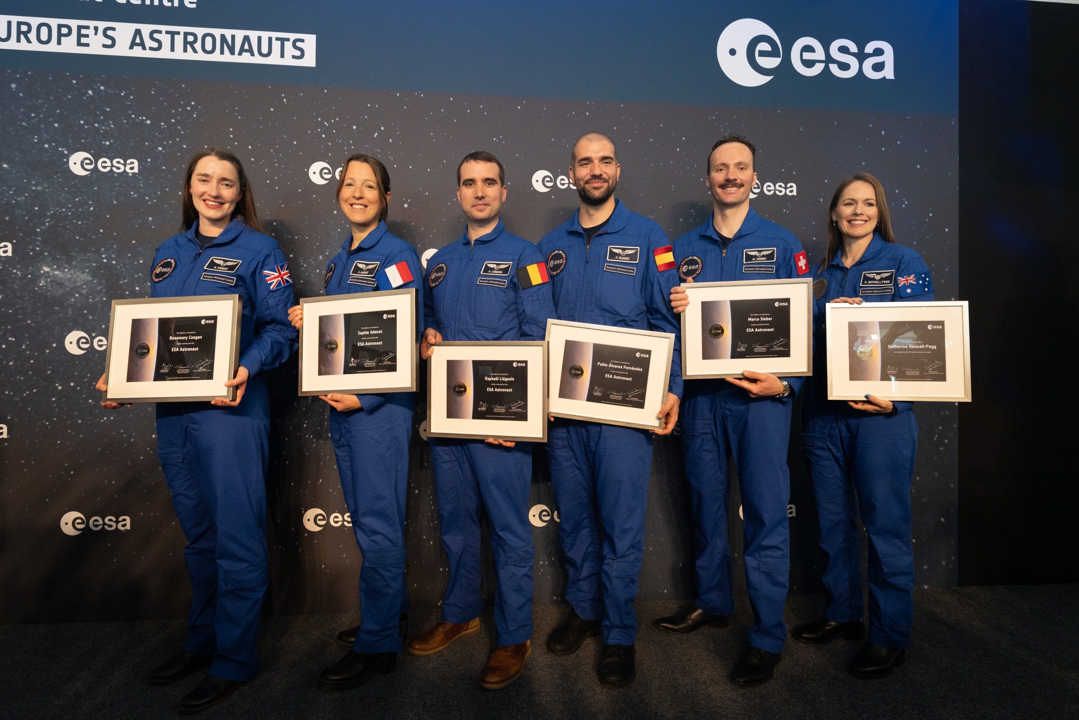 El leonés Pablo Álvarez ya es astronauta de la Agencia Espacial Europea 