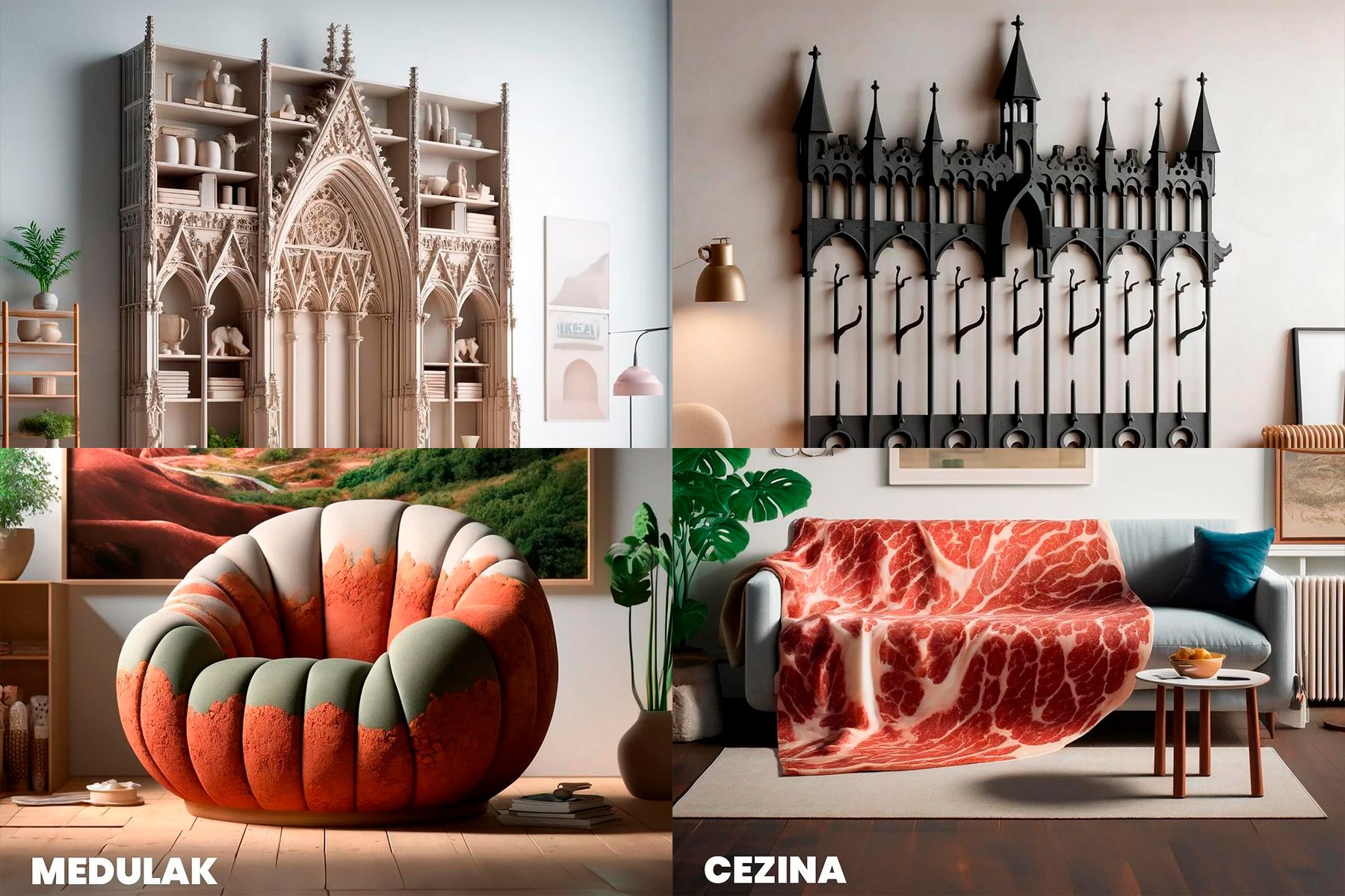 Conexión Tierrina 'lanza' una colección ficticia de muebles de IKEA inspirados en León