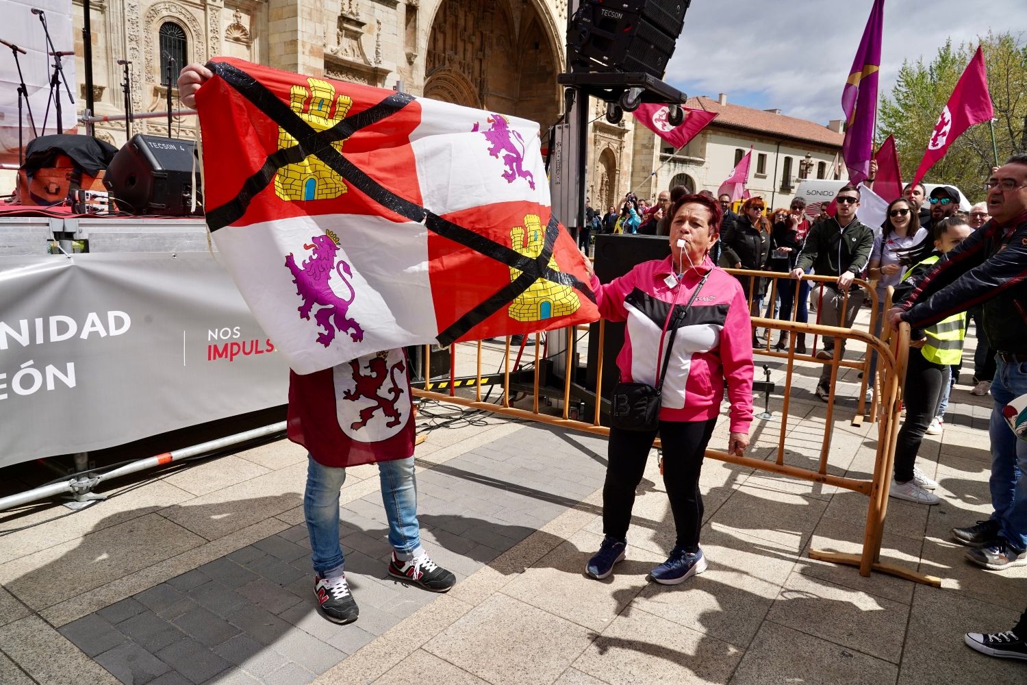 Suspendidos los actos del Día de Castilla y León en la capital leonesa | Campillo / ICAL