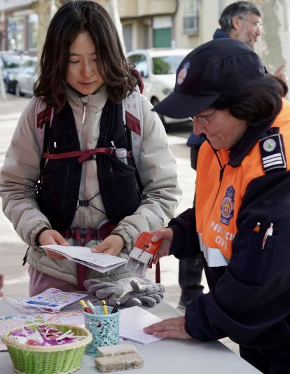 Apertura del punto de información del Camino de Santiago en Puente Castro 