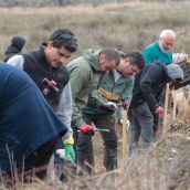 El ‘Bosque Fantástico’ comienza a brotar: Un proyecto para reforestar Valdavido (León) con árboles autóctonos 