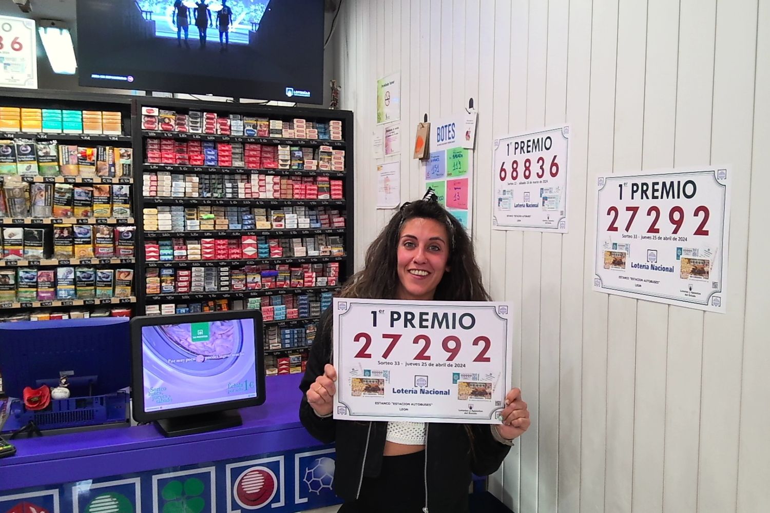 La Lotería Nacional reparte un primer premio en el “Estanco Estación Autobuses” situado en la avenida del Ingeniero Sáenz de Miera