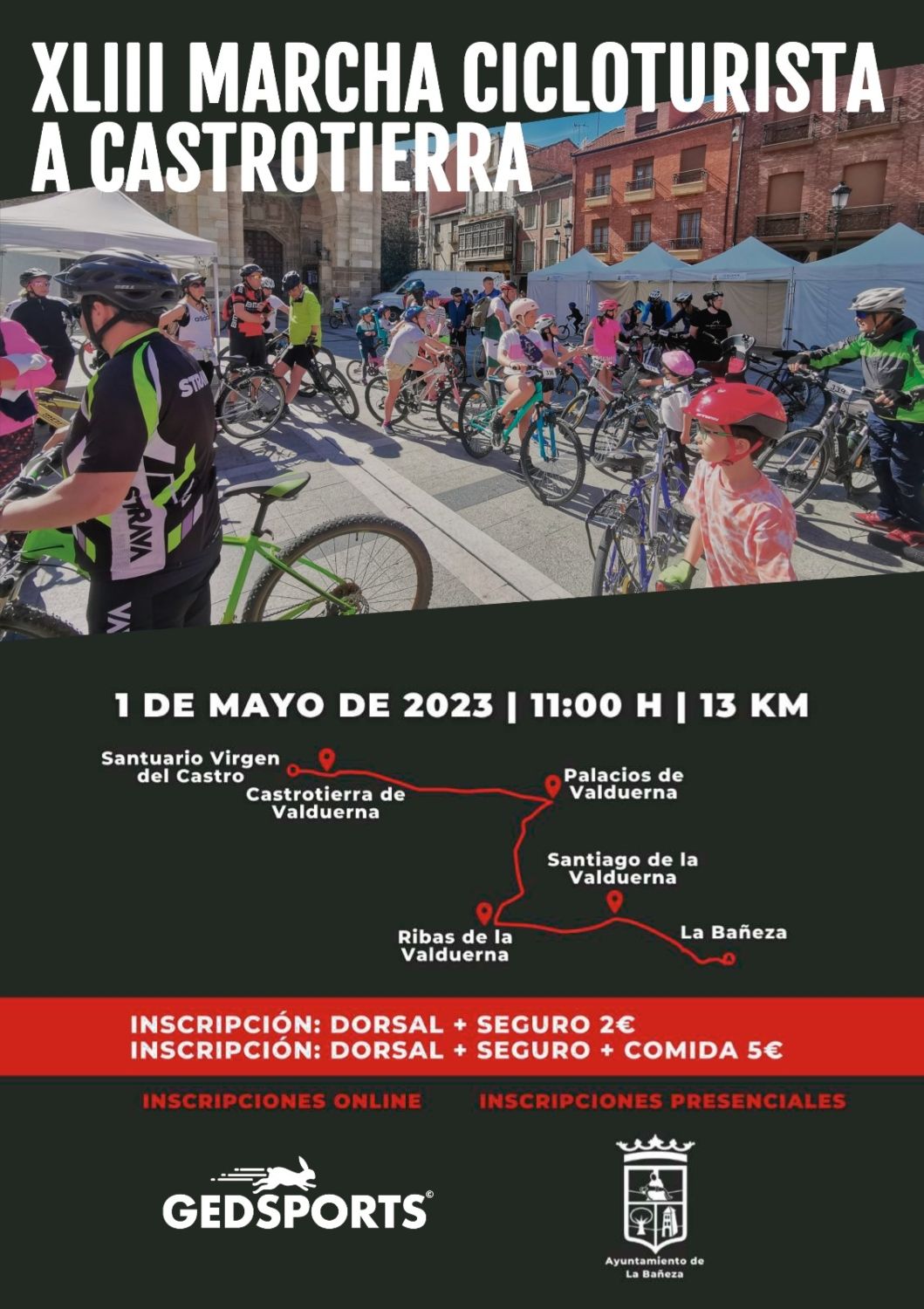 Cartel Marcha Cicloturista a Castrotierra