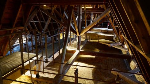 nuevas zonas visitables en el Palacio Escondido de Gaudí | Campillo / ICAL nuevas zonas visitables en el Palacio Escondido de Gaudí | Campillo / ICAL