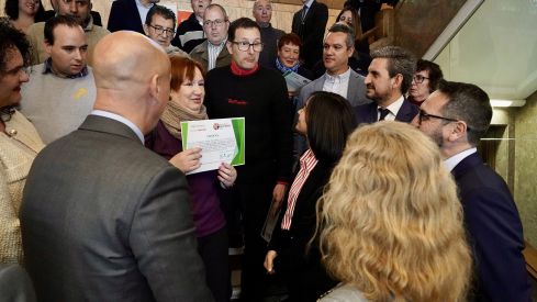 La infanta Elena entrega los diplomas de un curso de Salud Mental León y la Fundación Mapfre